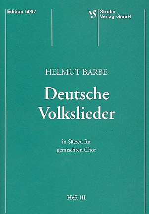 Deutsche Volkslieder Band 3 für gem. Chor