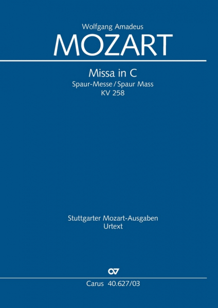 Missa C-Dur KV258 für Soli, Chor und Orchester