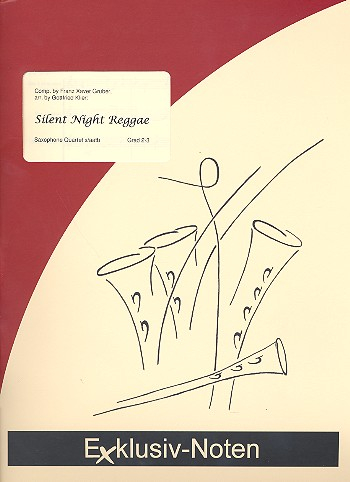 Silent Night Reggae für 4 Saxophone (SATBar)
