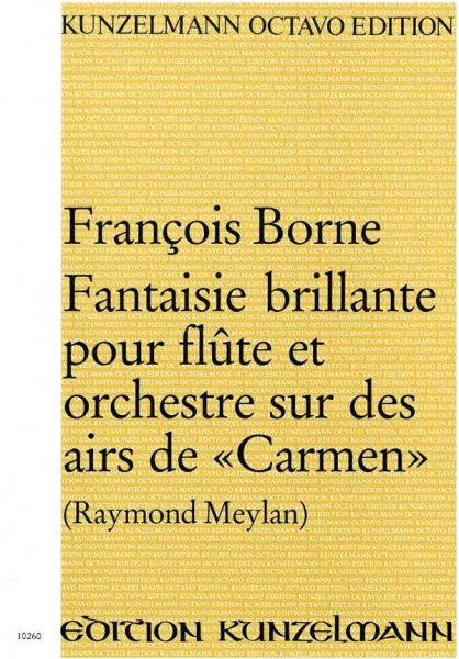 Fantaisie brillante sur des airs de Carmen für Flöte und Orchester