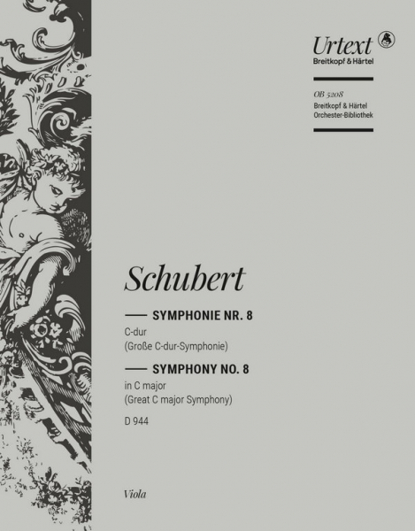 Sinfonie C-Dur Nr.8 D944 für Orchester