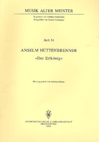 Der Erlkönig : für Gesang und Klavier