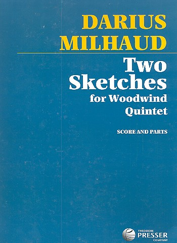 2 Sketches for flute, oboe, clarinet, horn and bassoon