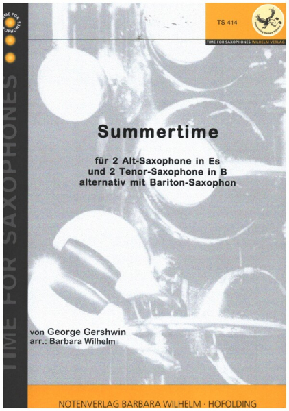 Summertime für 4 Saxophone (AATT/Bar)