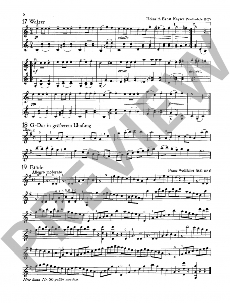 Schule für Violine Das Geigenschulwerk 3 - Die 2. und 3. Lage