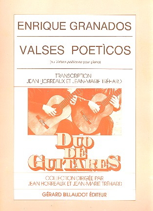 Valses poetìcos pour 2 guitares