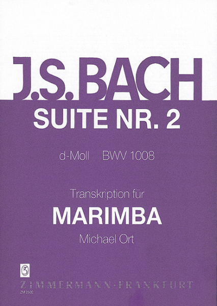 Suite d-Moll Nr.2 BWV1008 für Marimba