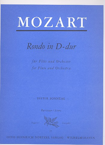 Rondo D-Dur für Flöte und Orchester