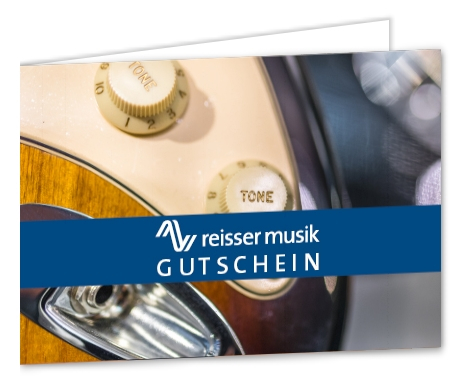 Geschenkgutschein Reisser Motiv E-Gitarre