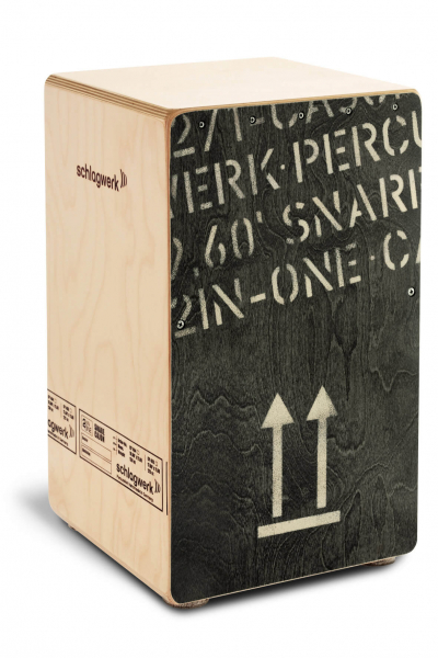 Cajon Schlagwerk CP404BLK 2inOne Black Edition