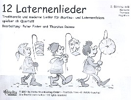 12 Laternenlieder für 4-stimmiges Bläser-Ensemble
