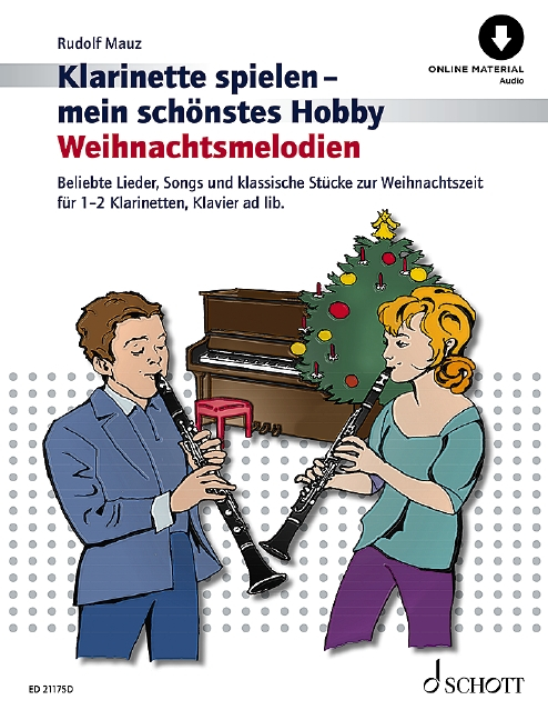 Klarinette spielen - mein schönstes Hobby Weihnachtsmelodien Rudolf Mauz Noten - Bild 3