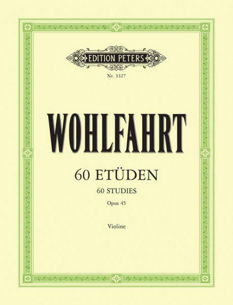 Etüden für Violine 60 Etüden op.45