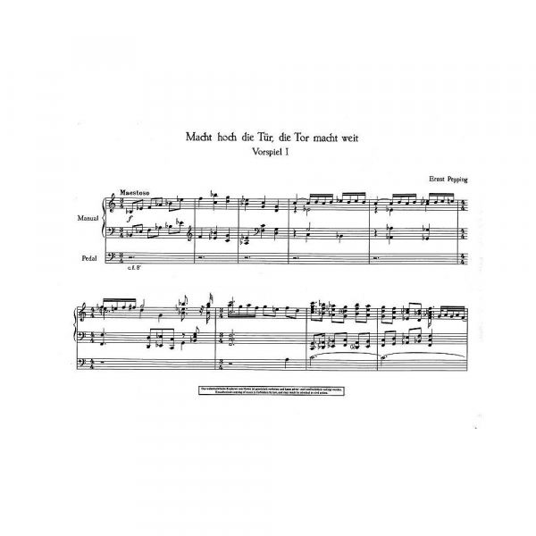 Orgelsammelband Das große Orgelbuch Heft 1: Advent, Weihnachten