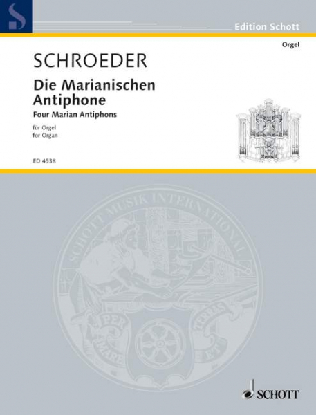 Die marianischen Antiphone für Orgel