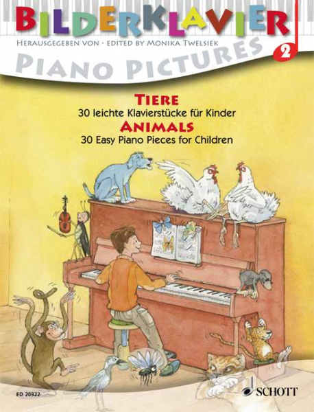 Tiere für Klavier