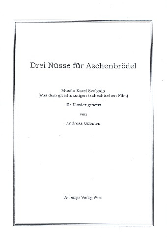 Einzelausgabe für Klavier 3 Nüsse für Aschenbrödel