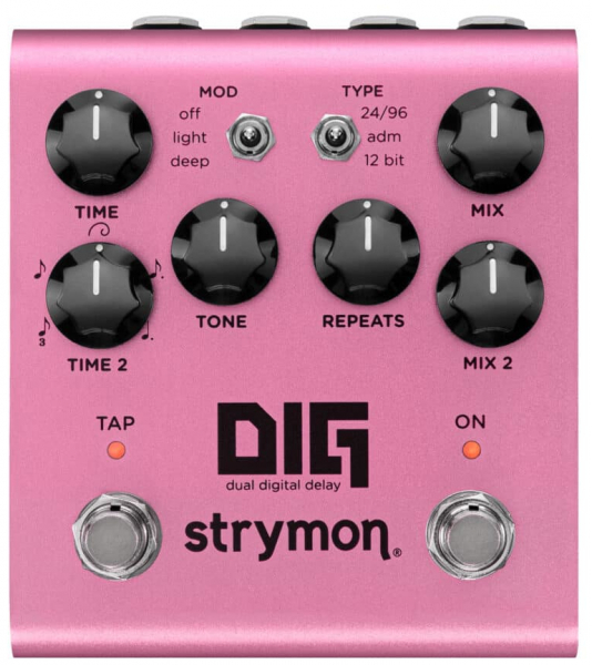 Bodeneffektgerät Strymon DIG V2 Dual Digital Delay