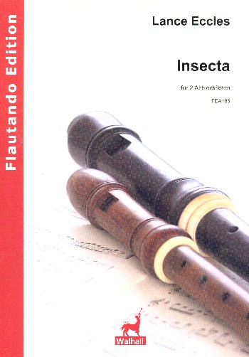 Insecta für 2 Altblockflöten