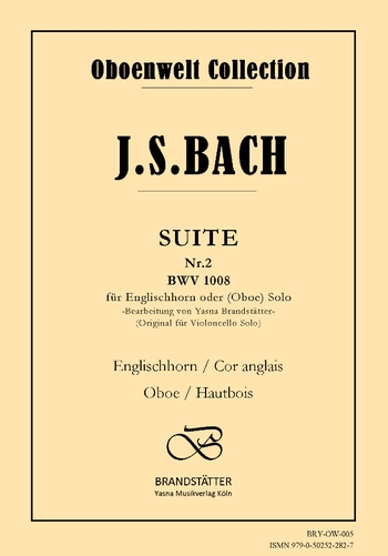 Suite Nr.2 BWV1008 für Englischhorn (Oboe) solo