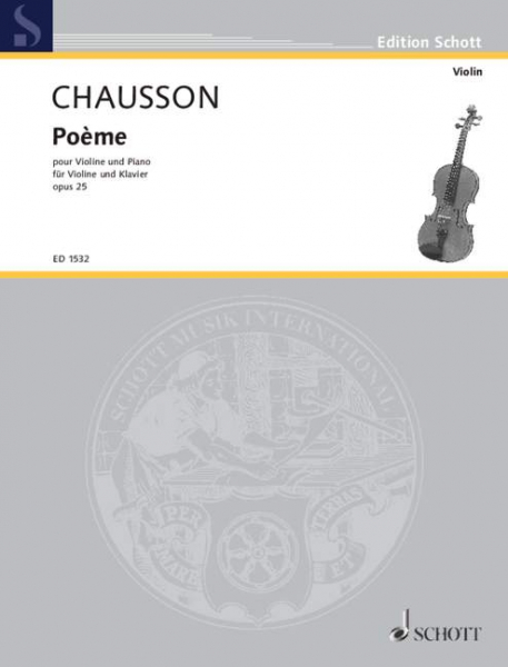 Poeme op.25 für Violine und Klavier