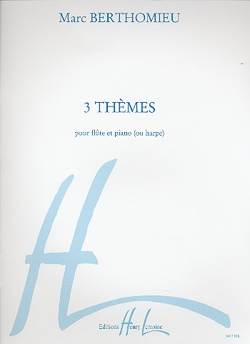 3 thèmes pour flûte et harpe