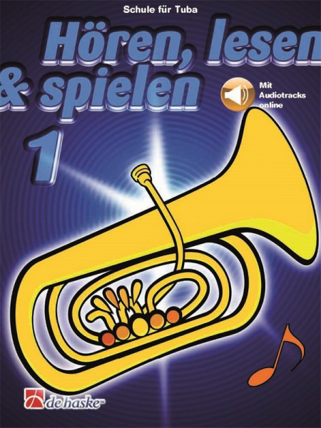 Hören Lesen Spielen Band 1 (+Online Audio) für Tuba in C, Bassschlüssel