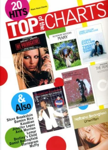 Top of the Charts: 20 Hits piano/vocal/guitar