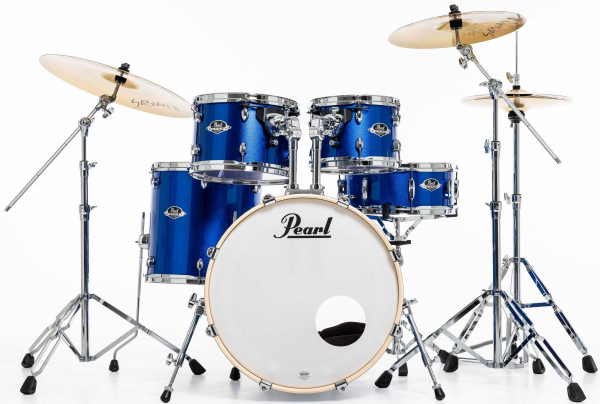 Drumset Pearl EXX705NBR/C717 Export HV Blue