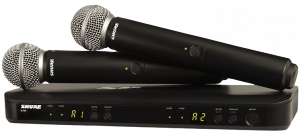 Wireless Mikrofonsystem Shure BLX288E/SM58 T11