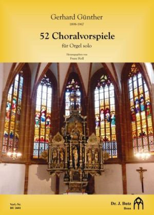 52 Choralvorspiele für Orgel
