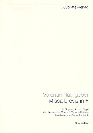 Missa brevis F-Dur für Frauenchor (gem Chor) und Orgel