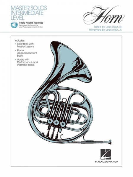 Master Solos Intermediate Level (+Online Audio) for horn and piano