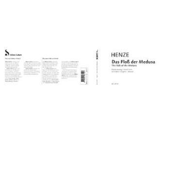 Klavierauszug Das Floß der Medusa