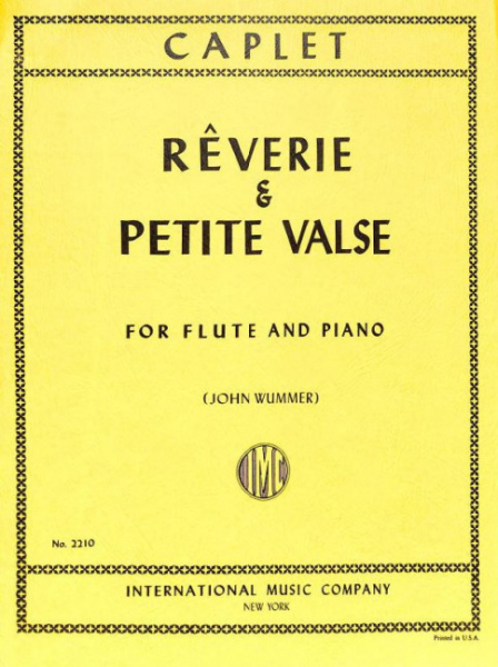 Reverie and petite valse for flute and piano