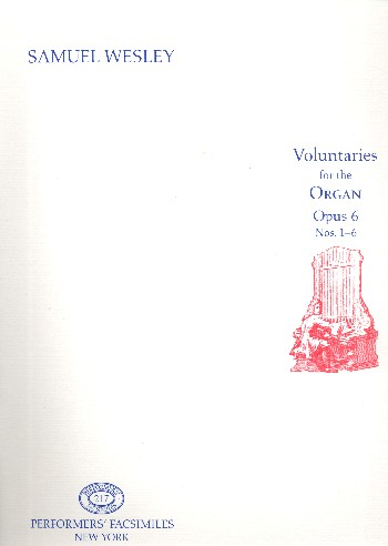 12 Voluntaries op.6 vol.1 (nos.1-6) for organ