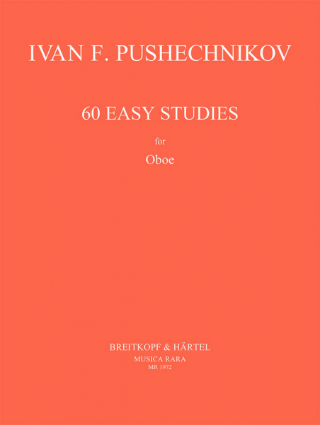 60 easy Studies for oboe