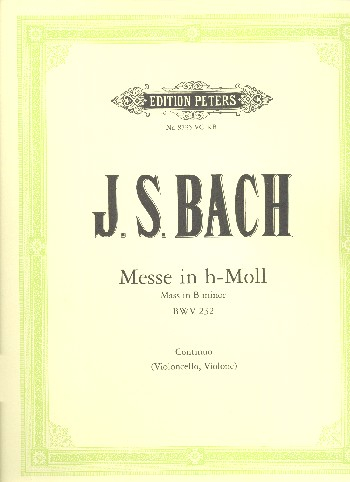 Messe h-Moll BWV232 für Soli, Chor und Orchester