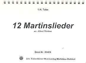 12 Martinslieder für Bläser