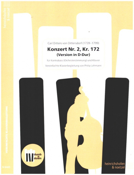 Konzert Nr.2 Kr. 172 (Version in D-Dur) für Kontrabass und Klavier