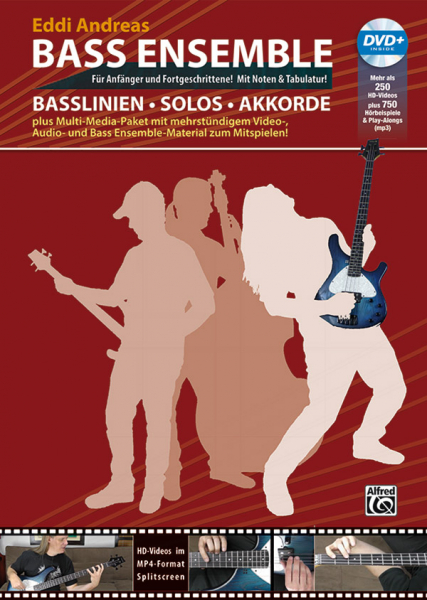 Bass Ensemble (+DVD) für E-Bass/Tabulatur