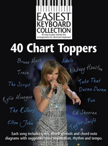 40 Chart Toppers for keyboard Easiest Keyboard Collection
