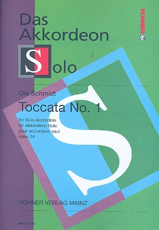 Toccata op.24 für Solo Akkordeon