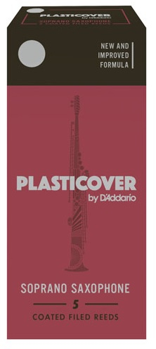 B-Sopran-Sax-Blatt Plasticover, Stärke 2,5