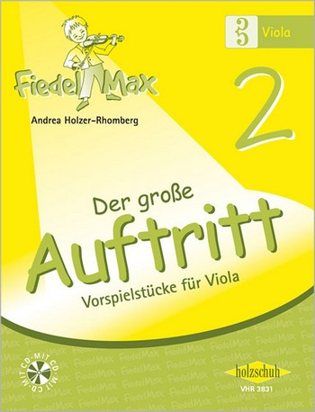 Fiedel-Max Viola Der große Auftritt Band 2 (+CD)