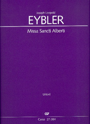 Missa Sancti Alberti HV6 für Soli, gem Chor, Streicher und Orgel (Bläser ad lib)