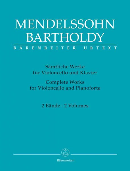 Sämtliche Werke für Violoncello und Klavier (Band 1 und 2)