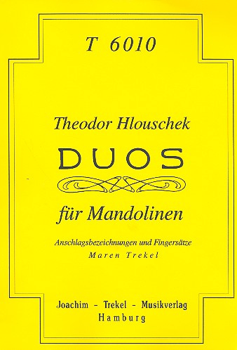 Duos für 2 Mandolinen Spielpartitur