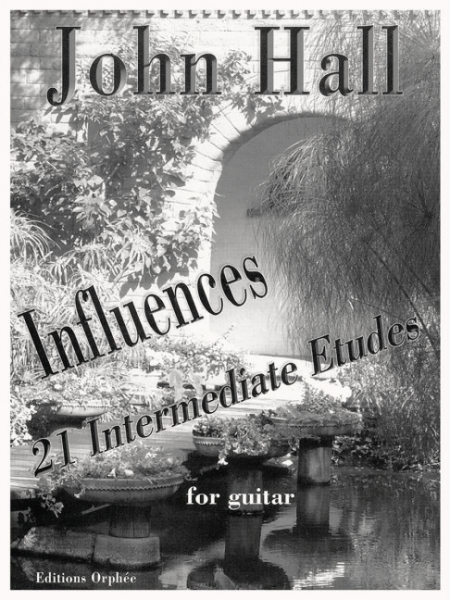 Influences (21 intermediate Etudes) for guitar