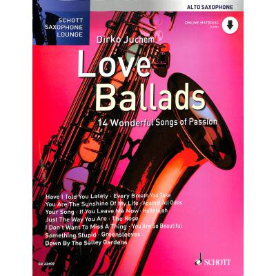 Spielband - Altsax Love Ballads